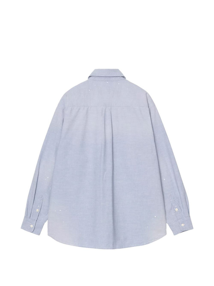 Blue Loose Logo Shirt 2