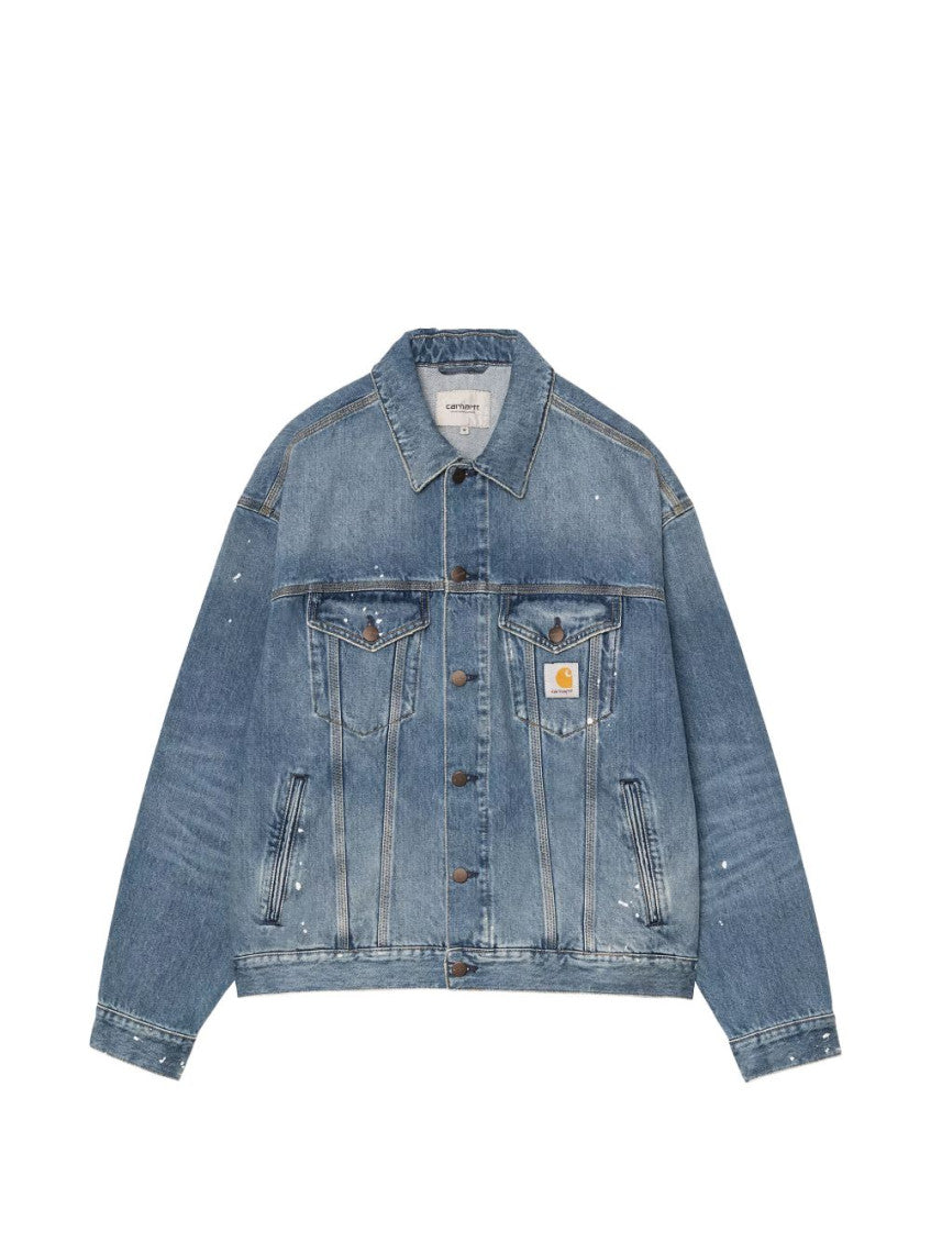 Blue Shirt Collar Jacket 1