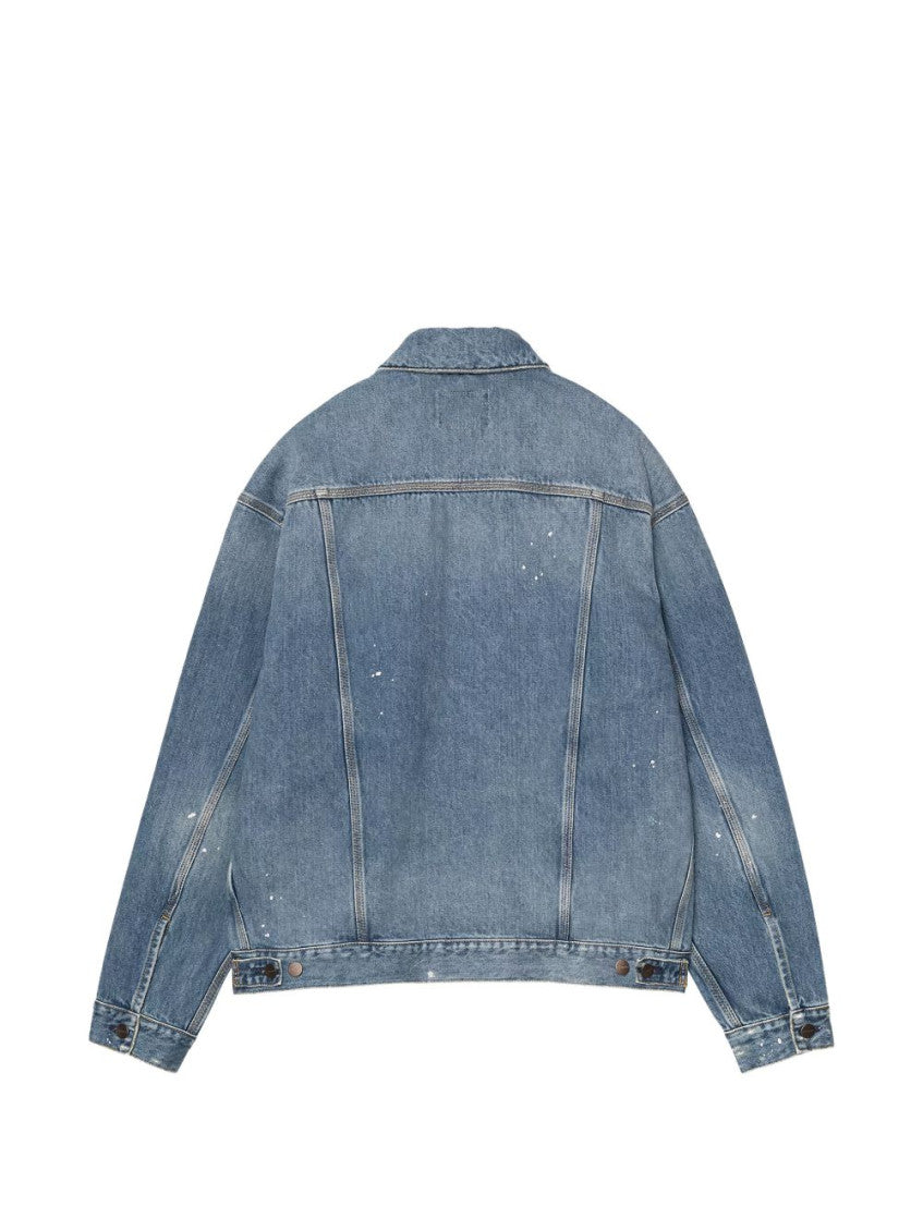Blue Shirt Collar Jacket 2