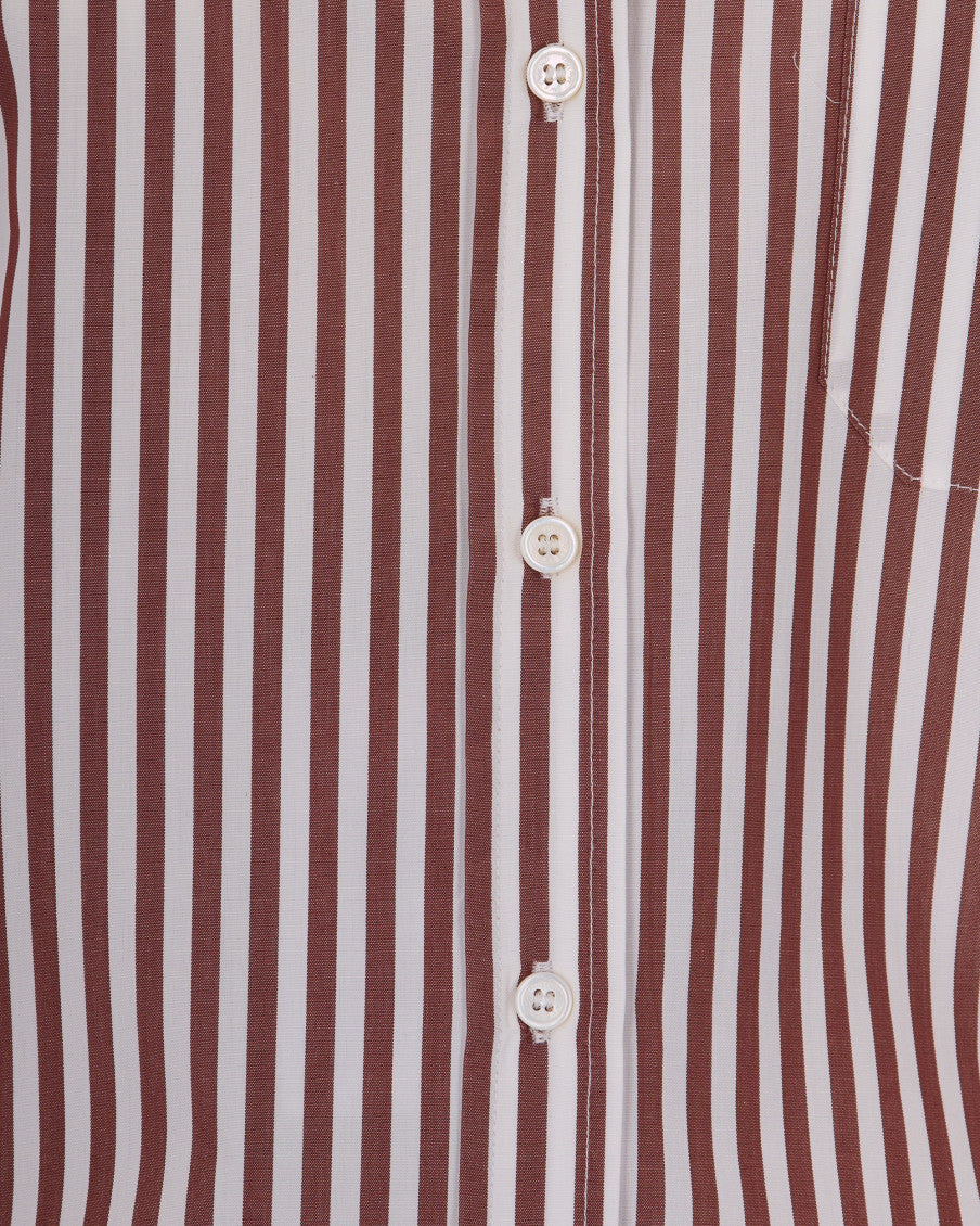 Red Regular Stripes Shirt 3