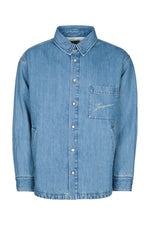 Blue Relaxed Overshirt 1