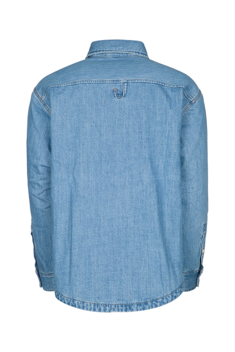 Blue Relaxed Overshirt 2