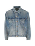 Blue Shirt Collar Jacket 1