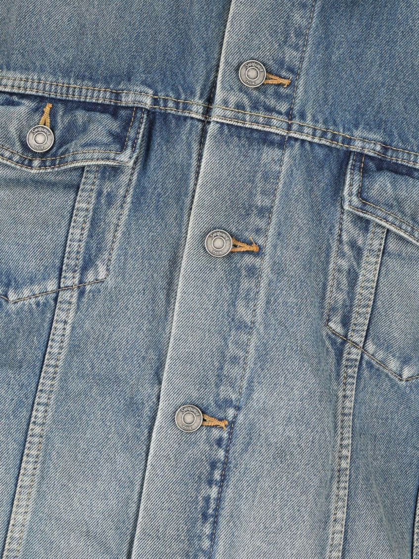 Blue Shirt Collar Jacket 2