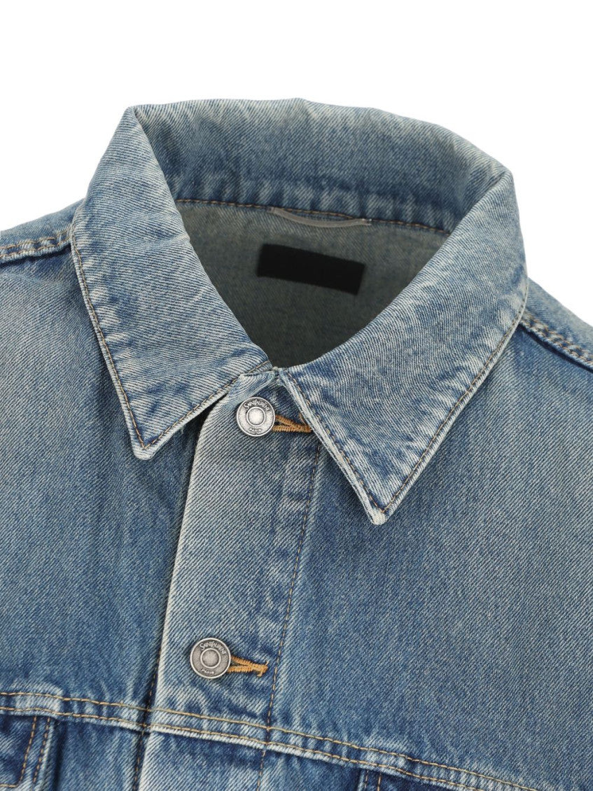 Blue Shirt Collar Jacket 3