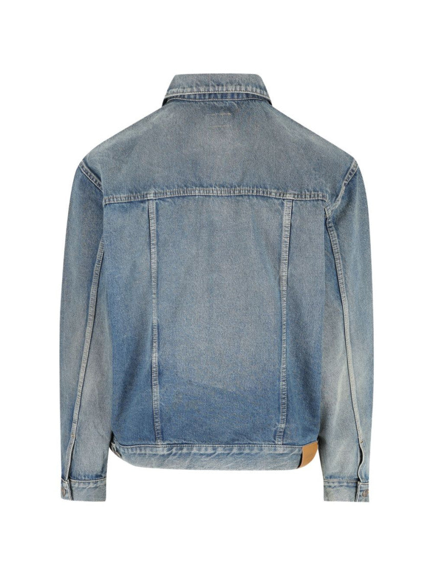 Blue Shirt Collar Jacket 4