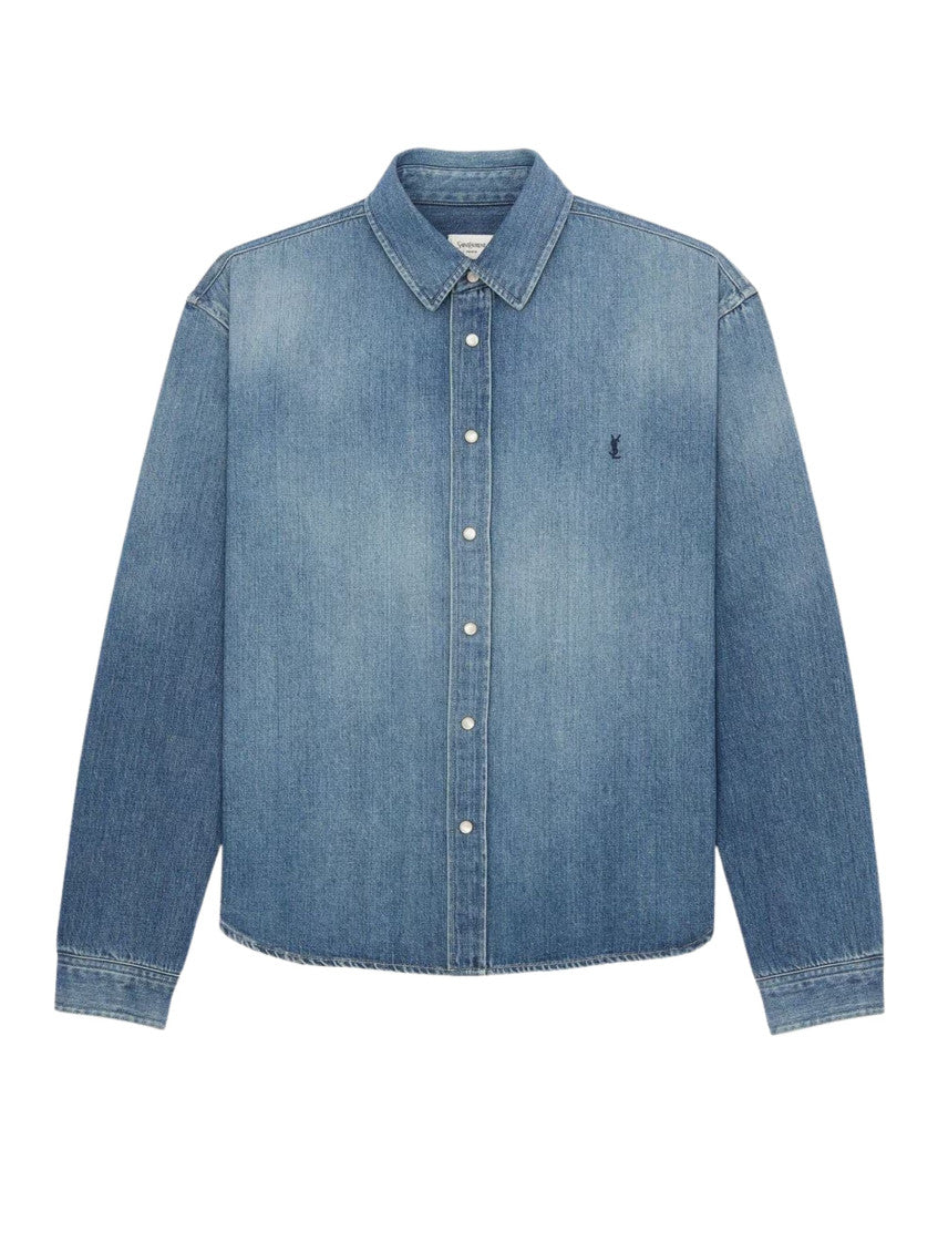 Blue Regular Logo Shirt 1