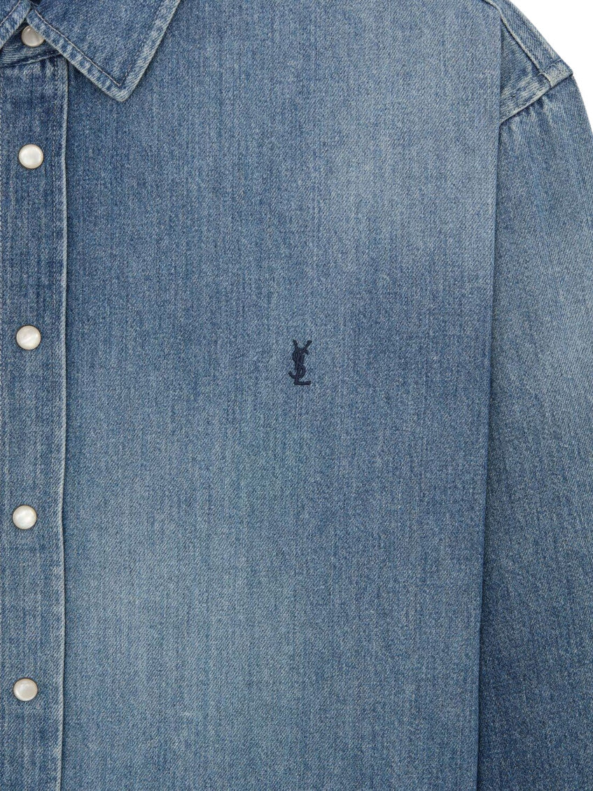 Blue Regular Logo Shirt 3