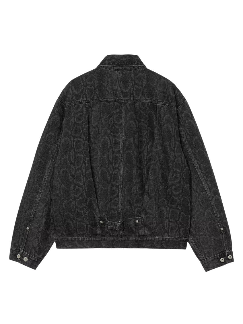 Black Shirt Collar Jacket 2