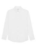 White Regular Solid Shirt 1