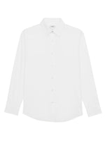 White Regular Solid Shirt 1