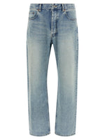 Light Blue Mid Rise Jeans 1