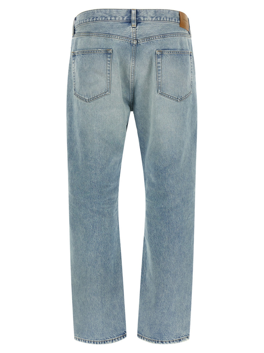 Light Blue Mid Rise Jeans 2