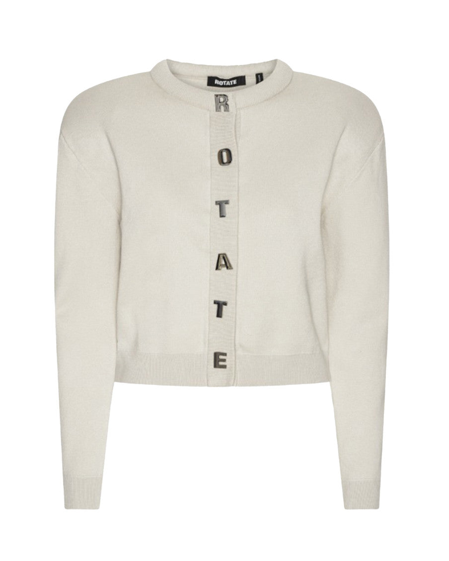 Off White Logo Round Neck Sweater 1