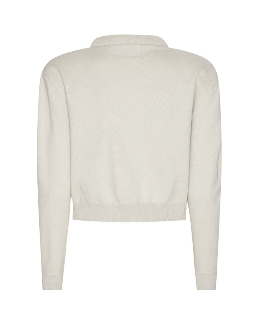 Off White Logo Round Neck Sweater 2