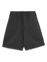 Dark Grey Solid Shorts 1