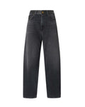Black Relaxed High Rise Jeans 1