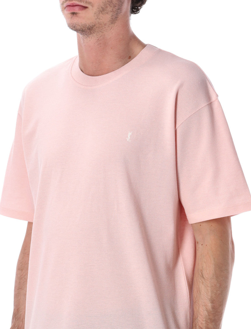 Pink Crew Neck T-Shirt 3