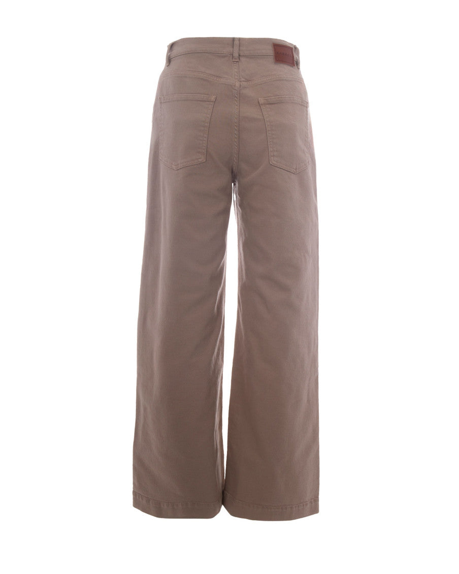 Light Brown Straight High Rise Jeans 2