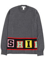 Grey Crew Neck Sweater 1