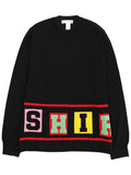 Black Crew Neck Sweater 1