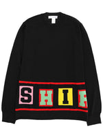 Black Crew Neck Sweater 1