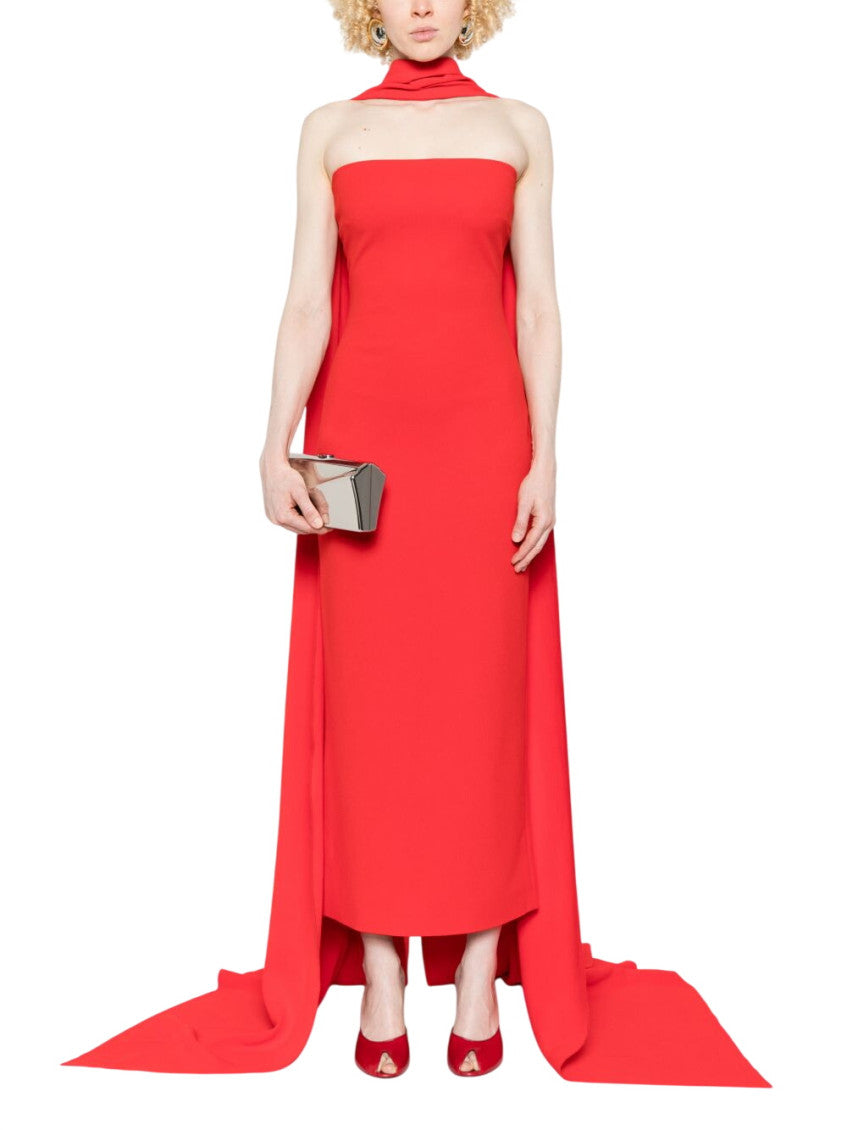 Red Martine maxi dress 1