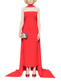 Red Martine maxi dress 1