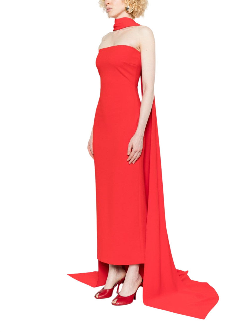 Red Martine maxi dress 3