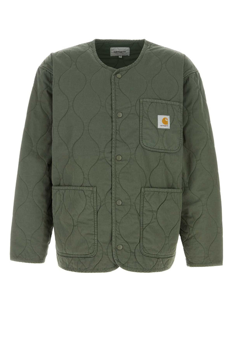 Green Round Neck Jacket 1