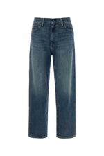 Blue Mid Rise Jeans 1