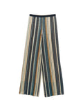 Multicolor Relaxed Pleated Pant 1