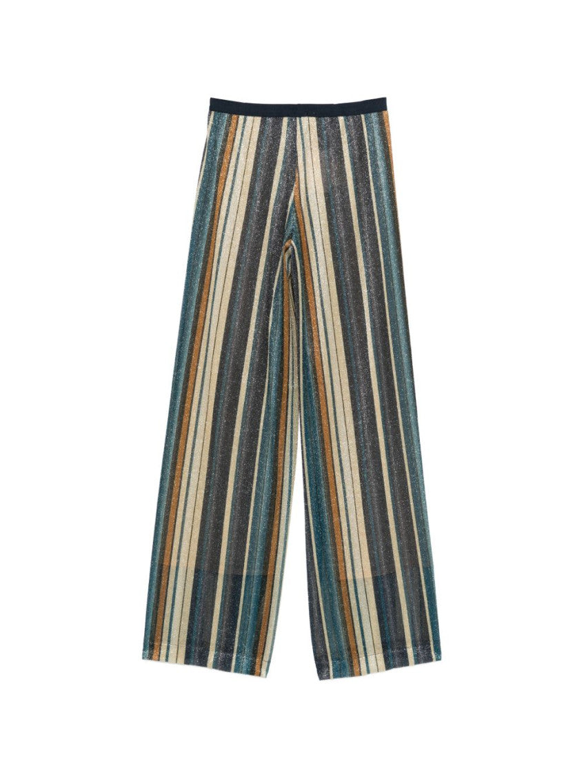 Multicolor Relaxed Pleated Pant 2