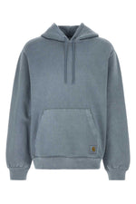 Blue Relaxed Logo Hoodie 1