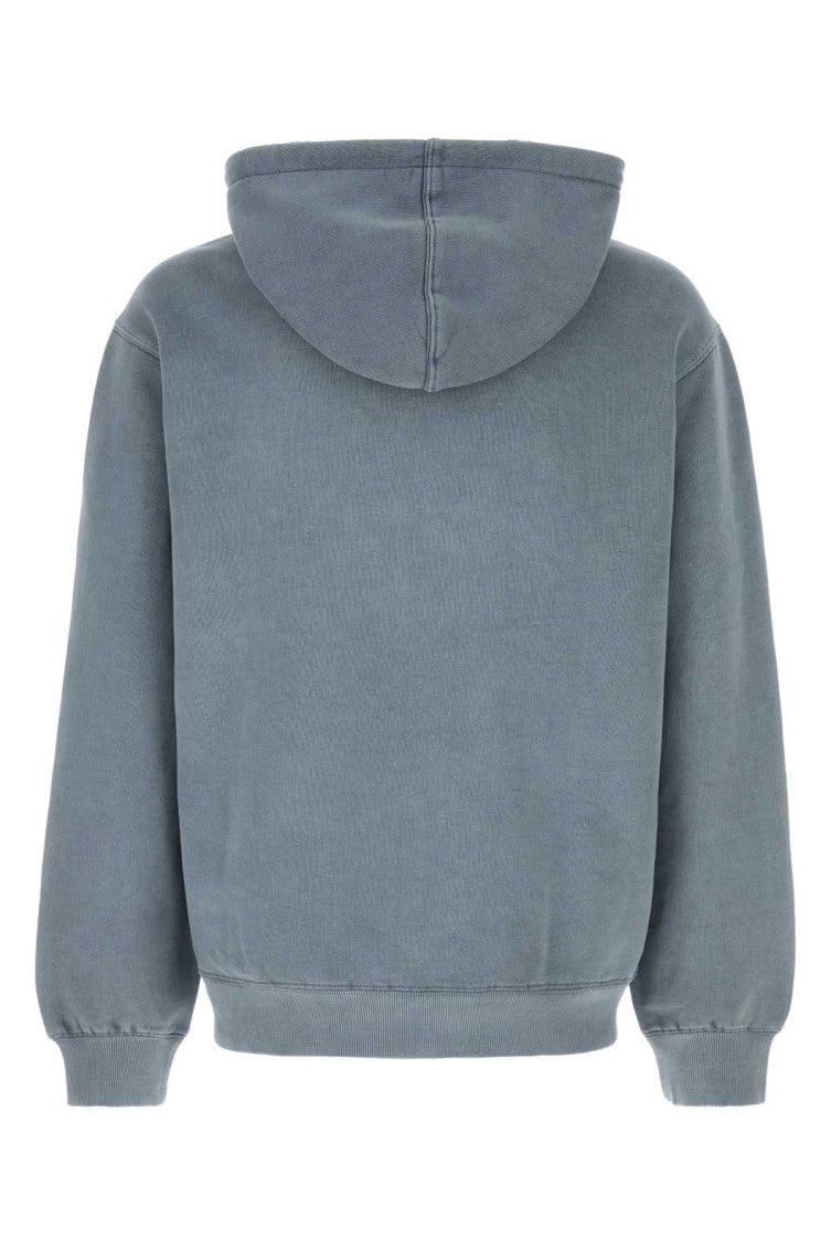 Blue Relaxed Logo Hoodie 2