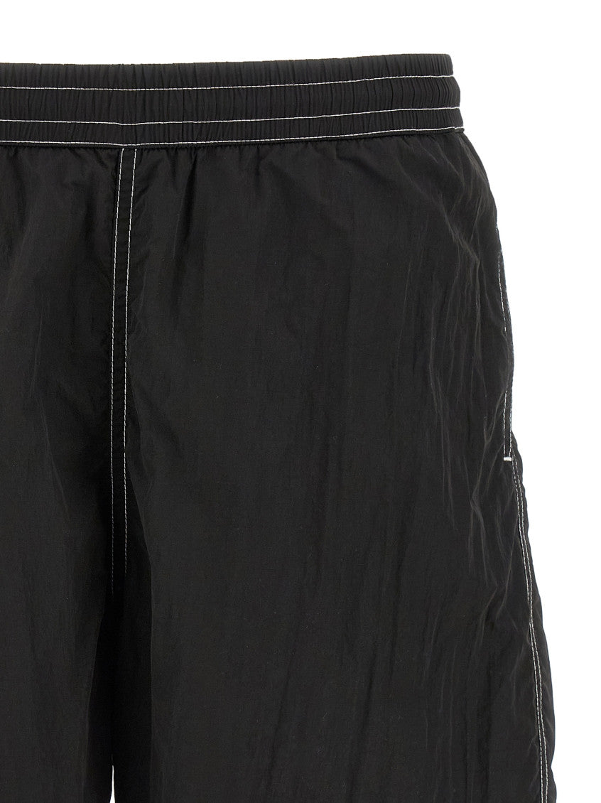 Black Logo Swim Shorts 3