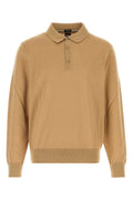 Light Brown Polo Sweater 1