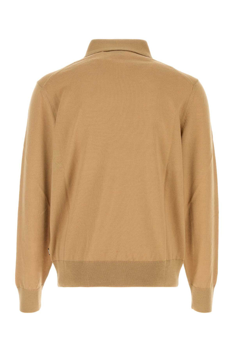 Light Brown Polo Sweater 2
