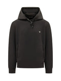 Black Logo Regular Hoodie 1