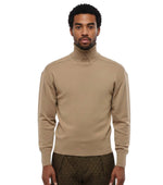 Beige Turtle Neck Sweater 1