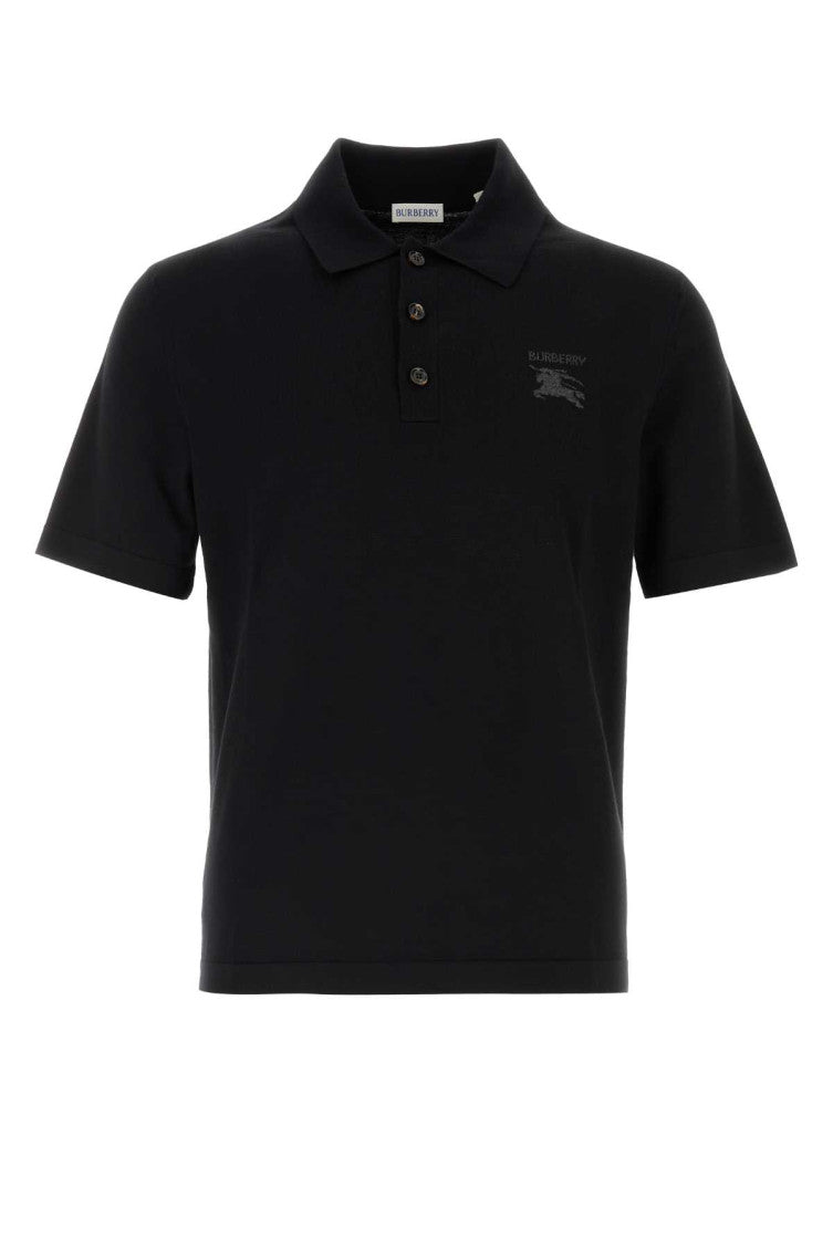 Black Short Sleeves Polo 1
