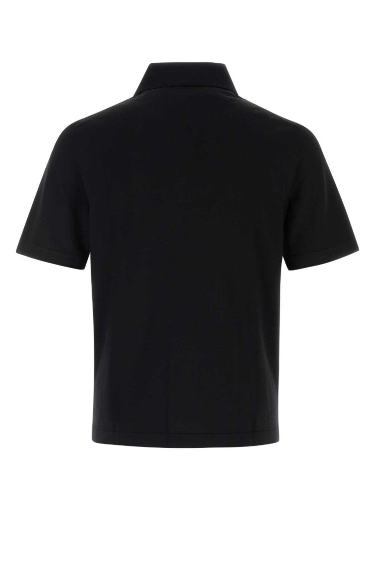 Black Short Sleeves Polo 2
