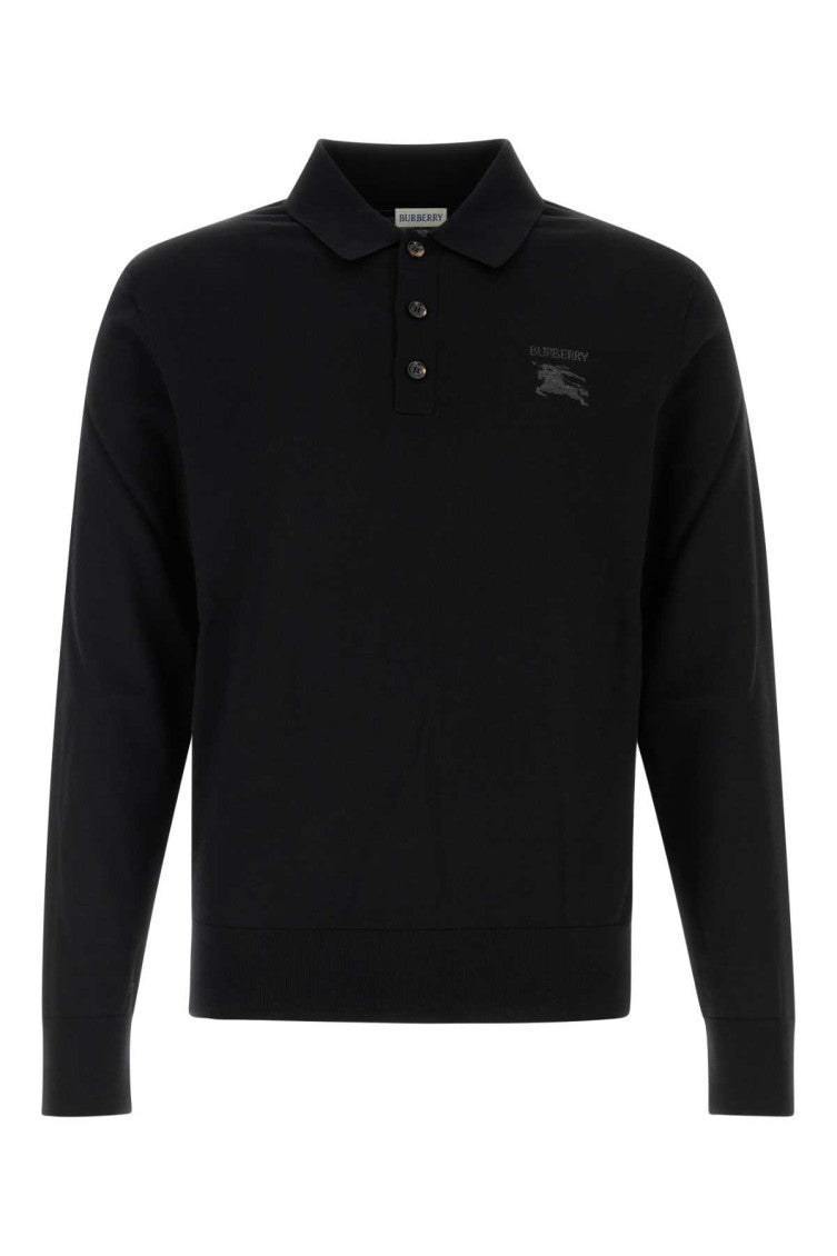 Black Full Sleeves Polo 1