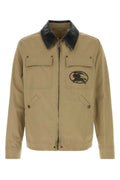 Beige Shirt Collar Jacket 1