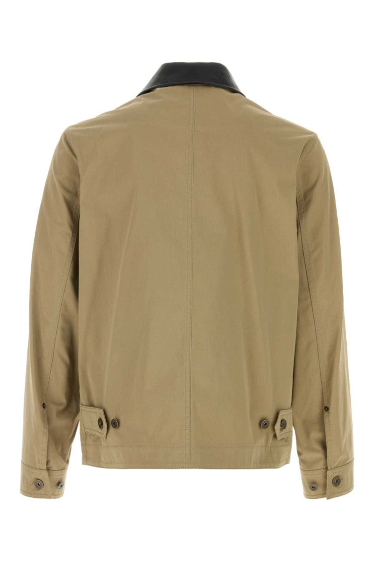 Beige Shirt Collar Jacket 2