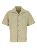 Light Beige Check Shirt 1