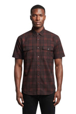Red Regular Check Shirt 1