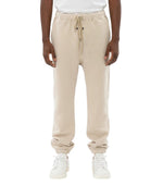 Beige Drawstring Sweatpants 1