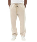 Light Beige Drawstring Trousers 1
