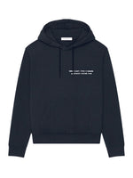 Navy Blue Logo Hoodie 1